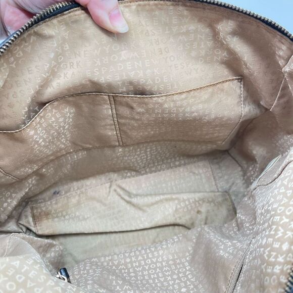 Kate Spade Womens Shoulder Bag Cow Leather Grant Park Shelby Black Medium - Picture 8 of 15